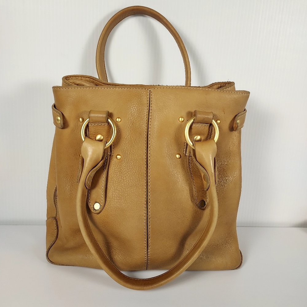 Elegant Tan Tote Bag